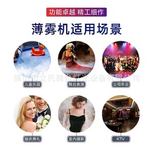 Limin Stage Fog Machine LM Water-Based <b>Mist</b> Generator For Wedding Party KTV Stage Performance - Product Image 1