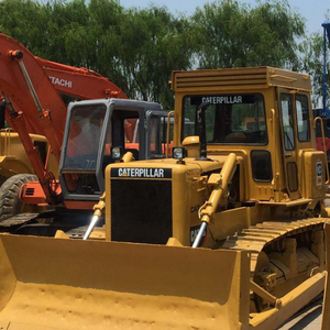 Topadora Usada Caterpillar D6D con Motor Cummins y Bomba de 132KW de Potencia para Obras de Construcción - Product Image 4