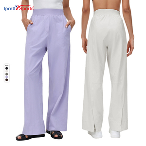 Fabricant de vêtements de sport sur mesure – Pantalon large pour femme de haute qualité, idéal pour le sport, la course et les loisirs en extérieur cet été - Product Image 1