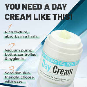 Crème <span class=keywords><strong>Visage</strong></span> Jour et Nuit au Peptide Doux Marque Privée – Meilleure Crème Anti-Âge Correctrice de <span class=keywords><strong>Taches</strong></span> <span class=keywords><strong>pour</strong></span> Hommes et Femmes - Product Image 4
