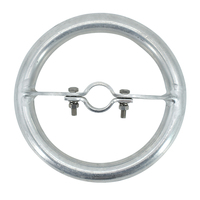 Clips de câble en aluminium réglables de haute qualité, isolation et blindage, anneau de protection contre les ondes électromagnétiques, gestion des câbles