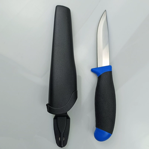 4 "sstainless thép gương dao dao với hai màu cao su xử lý cá dao - Product Image 3