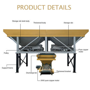 Máquina dosificadora de hormigón PLD1600 Máquina dosificadora de hormigón automática Dosificadora de agregados - Product Image 2