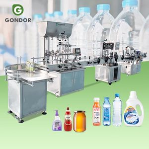 Máquina Automática Pequeña para Llenado y Sellado de Botellas de Jabón, Detergente, Agua y Líquidos Viscosos - Product Image 1