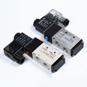 Válvula Solenoide de Vacío 4V210-08, Puerto de 1/4 Pulgada, CA 220 V, Válvula de Control Tipo Piloto - Product Image 1