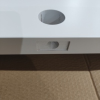 Porte battante double moderne en bois, blanc apprêté, 1 ou 2 panneaux, style Shaker