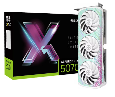 New ZOTAC GEFORCE RTX 5070 12GB XGAMING OC MXM Fan Gaming GPU GDDR7 2580MHz 128-Bit Desktop Video Card
