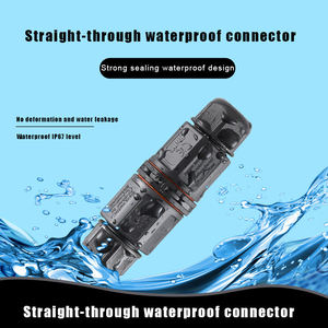สายไฟกันน้ำ IP67 แบบ 2 ขา พร้อมปลั๊กเสียบไฟ LED แบบมีสาย ปลั๊กเซ็นเซอร์ 3 ขา สำหรับเชื่อมต่อไฟ DC - Product Image 5