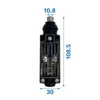 Interrupteur de fin de course pour ascenseur UKS UKT, réinitialisation manuelle et automatique, étanche IP67, tendeur de tampon, SPDT 3A 220V, pièces de rechange de sécurité pour ascenseur