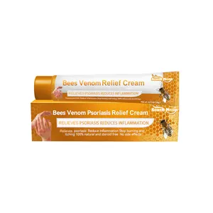 Best price Bee Venom Itching Pruritus Soothing Psoriasis Cream eczema Skin Health Care Ointment