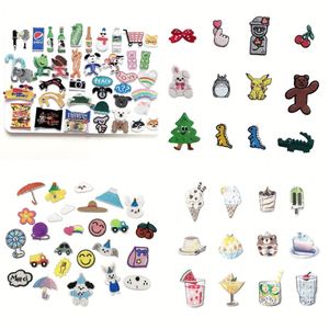Patchs brodés miniatures en stock, motifs animaux, fruits, boissons, à thermocoller pour sacs, pochettes, cordons - Product Image 1