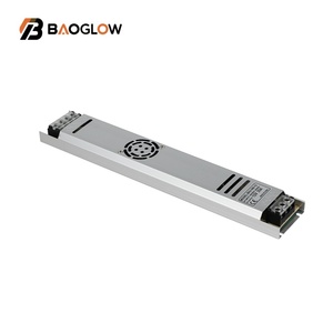 แถบไฟ LED ไดรเวอร์ DC 12V 24V 25A 300W แหล่งจ่ายไฟแบบปิดผนึกบางสำหรับ COB 220V-12V LED ขนาดเล็ก24V ผลิตภัณฑ์ใหม่ - Product Image 1