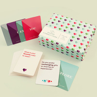 Boîte magnétique personnalisée imprimée, deux cartes de jeu sur papier, écologique et durable, fabricant en gros
