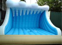 Simulateur de surf électrique commercial, lit à vagues, planche de surf mécanique gonflable à vendre
