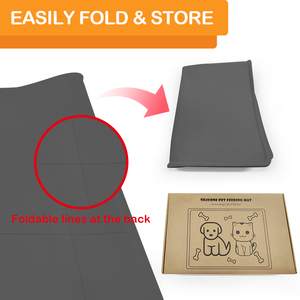 100*75cm Overs ize Silikon Tier Welpe Schlaf matten Wasserdichte rutsch feste Haustier Hund Katze Fütterung matten - Product Image 6