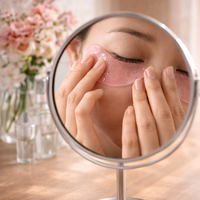 Patchs oculaires PDRN au rétinol pour rajeunir et réduire les poches sous les yeux avec Glow Jelly, Niacinamide