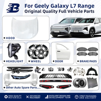 Pour Geely Galaxy L7 2023-2026 : Pièces de carrosserie, panneau de porte, réparation de collision, gestion de flotte, prix de gros en stock