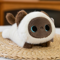 Peluche sensorielle douce et moelleuse avec repose-poignet en forme de haricot, série compagnon de bureau Kawaii pour soulager l'anxiété, cadeau de bureau