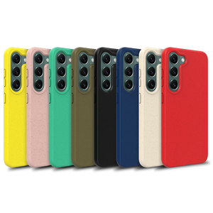 Étui en paille de blé écologique pour Samsung Galaxy S23 S22 Ultra Plus <span class=keywords><strong>S</strong></span> A54 A34 A14 A53 A33 A13 A73 A03 <span class=keywords><strong>A52</strong></span> A12, <span class=keywords><strong>coque</strong></span> de protection - Product Image 1