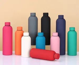 ขวดน้ำกีฬาสแตนเลสเคลือบยาง ขนาด 500 มล. 750 มล. สำหรับโปรโมชั่น - Product Image 2