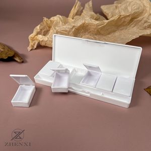 Six Compartment Cosmetic Palette PP Material Portable Replaceable Sample <b>Box</b> For Makeup Nail Polish Gel Pigment - Product Image 3