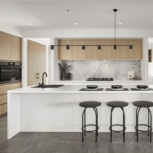 Bán Bóng Trắng sơn mài kết thúc tủ bếp bồn rửa phụ kiện chất lượng sản phẩm cho toàn cầu khách sạn chuỗi cửa kính - Product Image 5