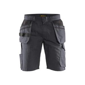BLAKLADER - 149413309699C52 Short de service avec poches à clous Gris moyen/Noir-PANTALON DE TRAVAIL EAN 7330509688854 SHORT DE TRAVAIL - Product Image 1