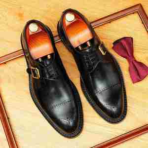 Zapatos Formales de Alta Calidad para Hombre, Zapatos de Vestir de Cuero, Casuales de Negocios, Lujosos, Transpirables, Oxfords para Hombre - Product Image 4