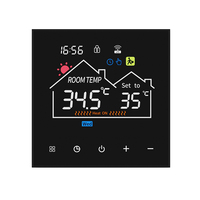 Termostato de calefacción por suelo radiante Tuya WiFi, controlador de temperatura programable para caldera eléctrica de gas, compatible con Smart Life y Alexa