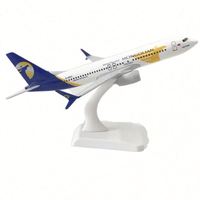 Cadeau d'entreprise promotionnel, modèle d'avion Boeing 737 en alliage moulé sous pression à l'échelle 1/200, 20 cm