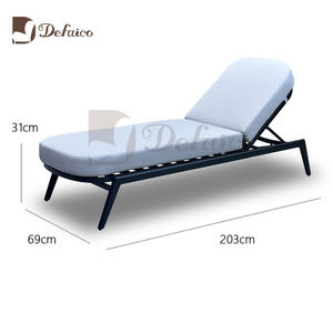 Camastros de Aluminio Cómodos Defaico, Camastros de Exterior, Muebles de Exterior, Tumbonas - Product Image 1