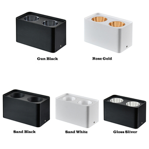 Hot bán các mặt hàng trong nhà <span class=keywords><strong>LED</strong></span> lõm có thể điều chỉnh Trần Spotlighting cao lumen bề mặt gắn kết kép thương mại xuống ánh sáng - Product Image 3