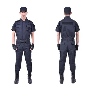 Зимняя Униформа охранника, куртка, защитная одежда, рубашки, серые защитные брюки