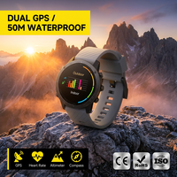 Montre connectée sportive Sunroad G5 PRO GPS, tracker d'activité intérieur/extérieur, fréquence cardiaque, altimètre, boussole, étanche, pour homme, fournisseur