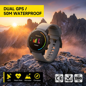 Reloj Deportivo GPS Sunroad G5 PRO, Monitor de Actividad Física para Interiores y Exteriores, Frecuencia Cardíaca, Altímetro, Brújula, Resistente al Agua, Reloj Inteligente para Hombre - Product Image 1