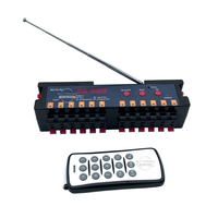 Système de tir pyrotechnique programmable sans fil à 12 canaux, type batterie 9V, en plastique, pour feux d'artifice grand public pour le Nouvel An