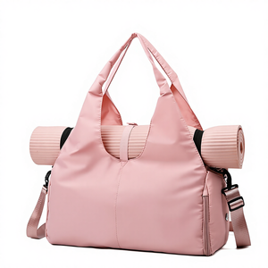 Sac de voyage portable pour femme, tendance, en tissu Oxford imperméable, grande capacité, pour le sport et la gym, échantillon OEM/ODM, prix usine, nouveauté - Product Image 1