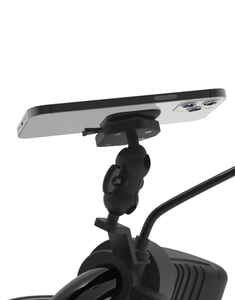 อุปกรณ์เสริมสำหรับจักรยานรุ่นขั้นสูง ที่ยึดโทรศัพท์สำหรับแฮนด์จักรยาน/มอเตอร์ไซค์ แบบยืดหยุ่น พกพาสะดวก ผลิตจาก ABS สำหรับโทรศัพท์ขนาด 4-7 นิ้ว พร้อมระบบล็อค - Product Image 5