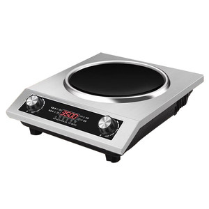 Cocina de Inducción Cóncava de 3500W para Uso Comercial y Doméstico, Carcasa de Plástico Impermeable, con Función para Saltear, Alta Potencia - Product Image 2