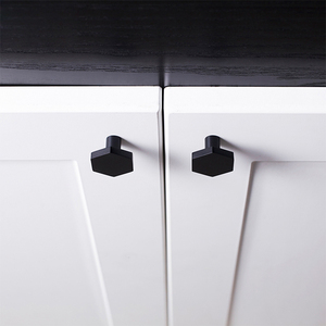 Armoire noire bouton rond poignée de tiroir de matériel de meubles - Product Image 3