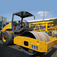 Compacteur vibrant monocylindre d'occasion 26t prêt pour l'exportation mondiale et la construction d'infrastructure à l'étranger