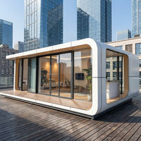 Maisons Modulaires Préfabriquées Personnalisées 5,85m 11,5m 20ft 40ft, Mini-Maisons, Cabines, Bureaux, Modules d'Hébergement Portables, Cabines Apple pour le Tourisme et l'Usage Commercial