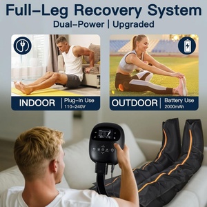 Masajeador de compresión para piernas de grado médico HealthPal |   Función de Calefacción y Memoria |   Para Clínicas de Rehabilitación - Product Image 6