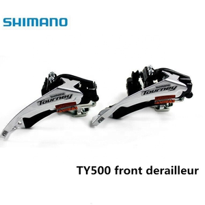 Dérailleur <span class=keywords><strong>avant</strong></span> Shimano <span class=keywords><strong>Tourney</strong></span> FD-TY500 pour vélo, TY500 TY510, basculant vers le bas/vers le haut, montage sur bande FD, dérailleur <span class=keywords><strong>avant</strong></span> 6/7/8 vitesses - Product Image 2