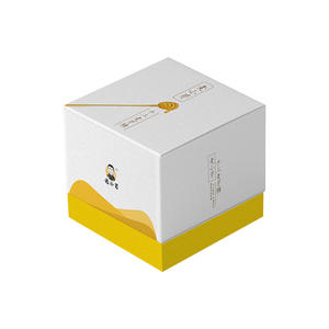 Caja de Cartón para Embalaje, Caja de Cartón Plegable Tipo Maleta, Caja de Cartón Corrugado a Color, Impresión de Caja de Cartón, Apta para Microondas, Decoración - Product Image 2