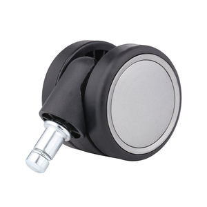 Plug-in Nylon Swivel Office Chair Casters Dual Bearing Silent Lightweight Modern <b>Wheels</b> For Adjustable Chair Bedroom Furniture - Product Image 3