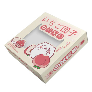 <strong>Custom</strong> Printed <strong>Logo</strong> Fridge Magnet <strong>Packaging</strong> Box Clear Window Manufacturer Design Small Hook <strong>Card</strong> Box for Exhibition Supermarket - Product Image 3