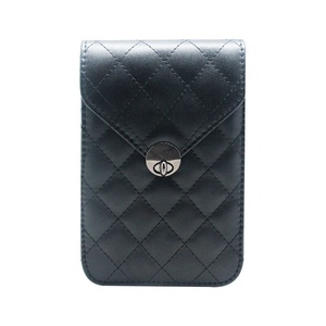 Women's Genuine Leather Crossbody <b>Waist</b> Purse Fashion Evening Clutch Mini Handbag with Detachable <b>Chain</b> Belt Bag Fanny Pack - Product Image 2