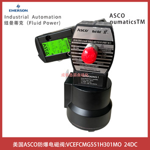 Vanne solénoïde Asco Vcefcmg551h301mo 24V DC pour gaz, port 1/2 pouce, température normale - Product Image 5