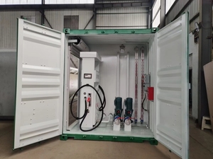 محطة وقود متنقلة تعمل بالطاقة الشمسية مع موزع، خزان وقود محمول رائج البيع - Product Image 6